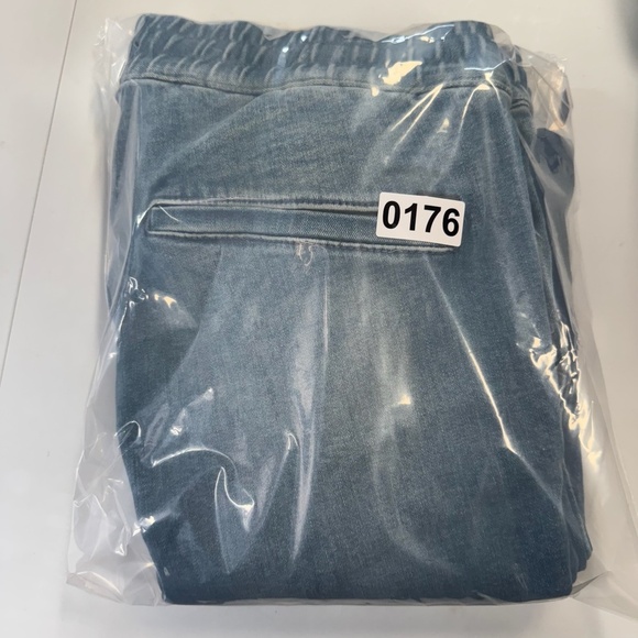 Pacsun Jeans Mens Medium Blue Active Stretch Skinny Mid Rise - Picture 14 of 14